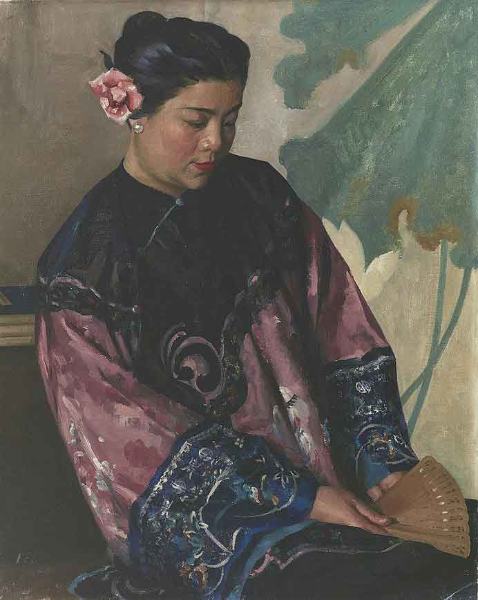 © Fei Chengwu  费成武 -  oil on canvas  1948.