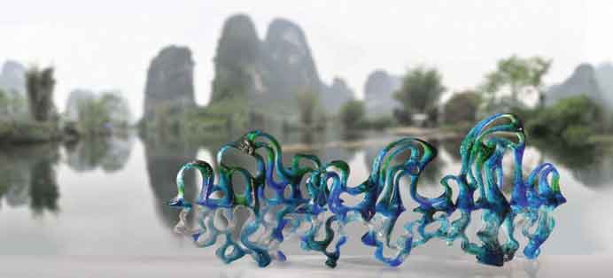 Lu Chi  陆驰 -  Glass Sculpture
