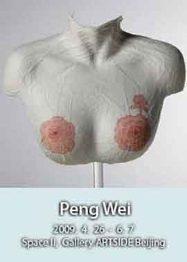 Peng Wei 彭薇 2009 4. 26 - 6. 7 Space ii Gallery Artside Beijing - invitation Peng Wei 彭薇 2009 4. 26 - 6. 7 Space ii Gallery Artside Beijing - invitation