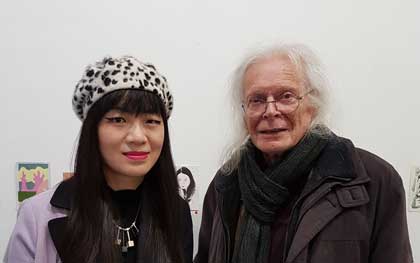 Wenjue Zhang  张文珏 with Michel Nau 