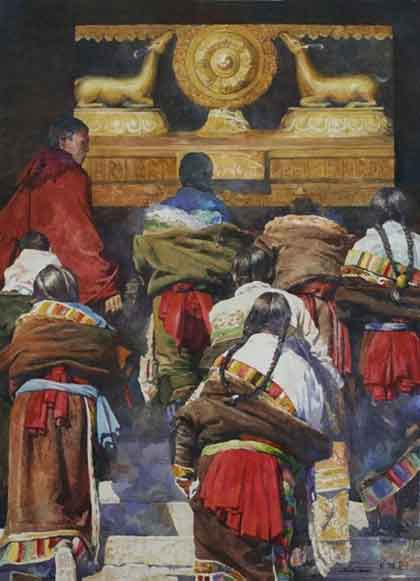 Zhou Tianya  周天涯   -   Pilgrims