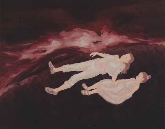 Guo Yan  郭燕  -  Float N°20  -  Oil on canvas  -  2008 
