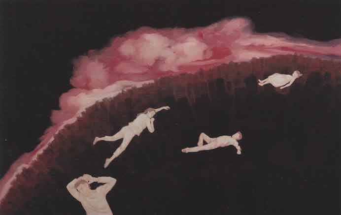 Guo Yan  郭燕  -  Float N°21-22  -  Oil on canvas  -  2008