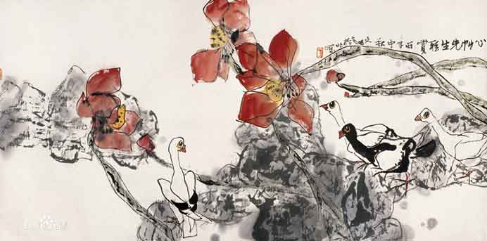 Jiang Wenzhan  江文湛  -  Painting  