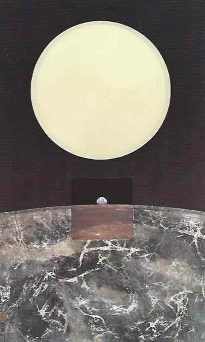 Liu Kuo-Sung  劉國松  -  Tiny Earth  -  2005 