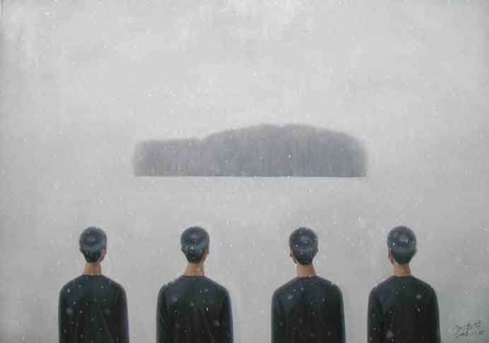  Liu Zhonghua  刘忠华  -  Repetitive Dream  -  Oil on Canvas  -  2007  