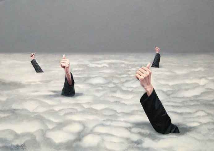 Liu Zhonghua  刘忠华  -  Repetitive Dream  -  Oil on Canvas  -  2008 