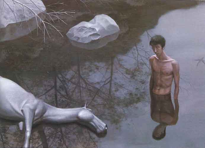 Liu Zhonghua  刘忠华   -  Repetitive Dream  -  Oil on Canvas  -  2008 