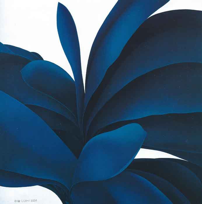 Li Zhi  李智 -  Linen oil painting  亚麻布 油彩  -  2004年  