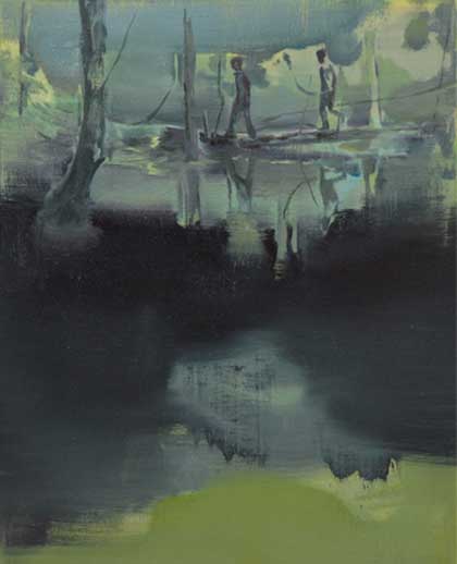Lü Song  吕松 -  Two Runaways  -  Oil on canvas  -  2014
