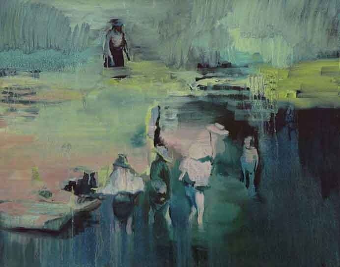 Lü Song  吕松  -  Seeking the sun  -  Oil on canvas  -  2015 