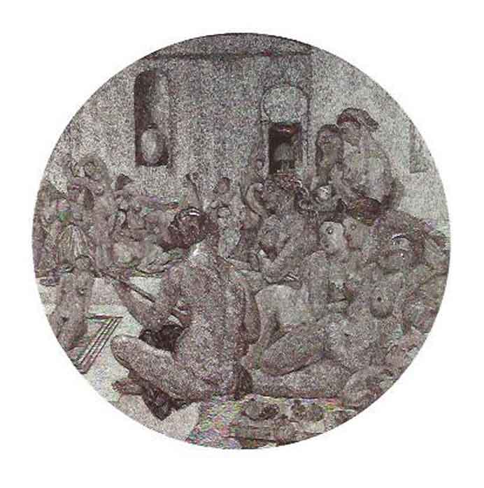 Shi Yuanxin  施元欣 -  Où est Angel ?  -  Engraving painting  -  2013 
