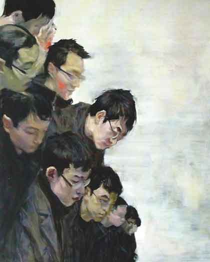  Wang Haitao  王海涛  -  State of Youth  青年时态  2014.1  -  Oil on canvas  -  2014