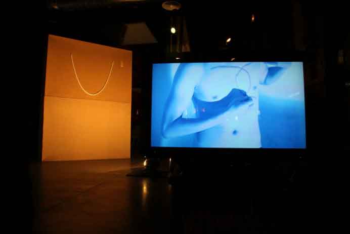 Wang Hung-Chih  王弘志    -  Installation, video, performance  -  Docks Art Fair  -  Lyon 