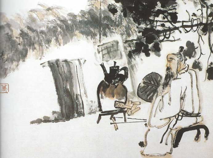 Xiao Suhong  肖素红 -  纸本水墨 1999