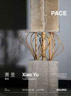 萧昱 Xiao Yu  易位 - Translocation 16.03 28.04 2018  Pace  Beijing - poster 