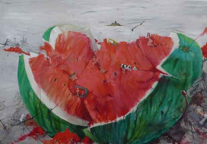 Yang Jinsong 杨劲松 - Untitled - Oil on canvas - 2023 Yang Jinsong 杨劲松 - Untitled - Oil on canvas - 2023
