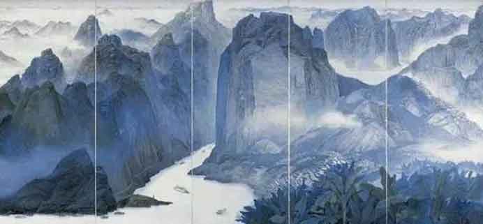 Yuan Yunfu  袁运甫  - 巴山蜀水 - 1979