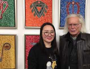 Zhong Lewen 钟乐文 with Michel Nau Zhong Lewen 钟乐文 with Michel Nau