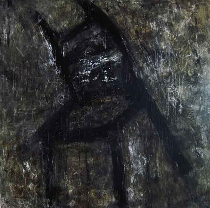 Chu Youye 储悠也 - Chair N°.8 - Mixed media. Acrylic on canvas - 2012 Chu Youye 储悠也 - Chair N°.8 - Mixed media. Acrylic on canvas - 2012