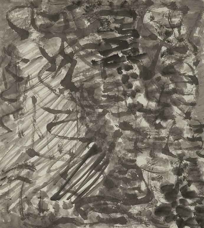 Deng Guoyuan 邓国源 - In the Garden N°.21 - Rice paper, Ink and Wash - 2010 Deng Guoyuan 邓国源 - In the Garden N°.21 - Rice paper, Ink and Wash - 2010