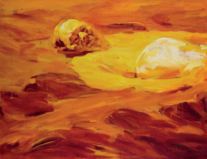 Gao Qiang 高强 - The President Meditation - Acrylic on canvas - 2007 Gao Qiang 高强 - The President Meditation - Acrylic on canvas - 2007
