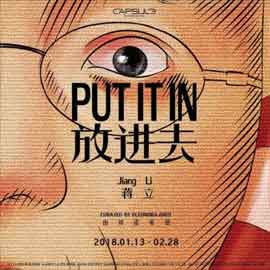  PUT IT IN  放进去  -  Jiang Li Solo Exhibition  蒋立个展  -  Curated by Eleonora Brizi  -  13.01 28.02 2018  Capsule  Shanghai   -