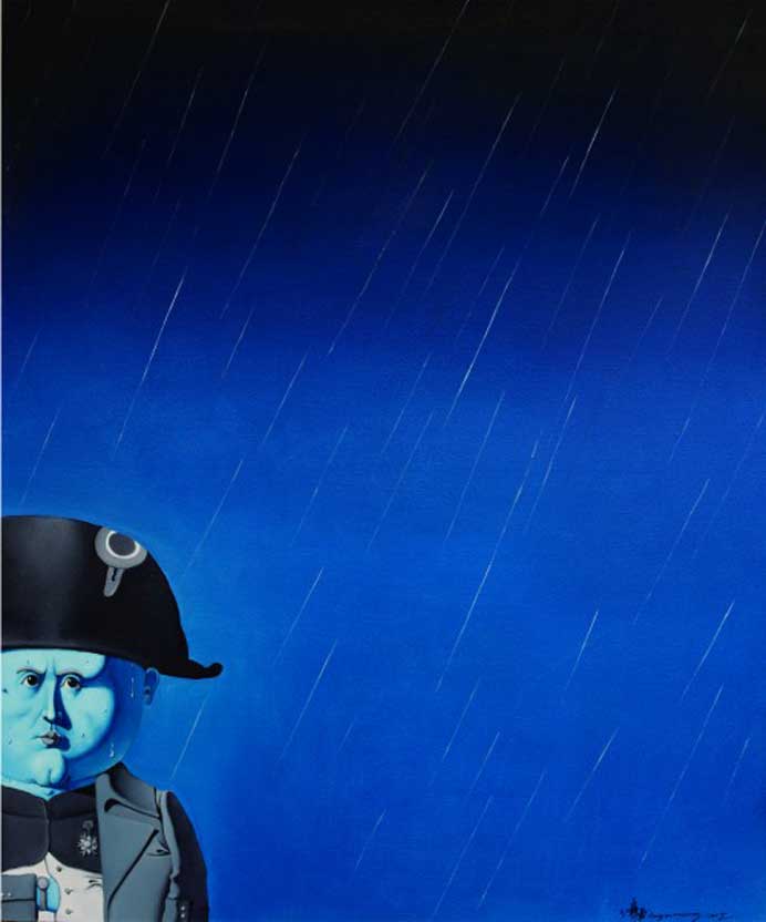 Kong Weimeng 孔巍蒙 - Old Na N°.8 - oil on canvas - 2007 Kong Weimeng 孔巍蒙 - Old Na N°.8 - oil on canvas - 2007