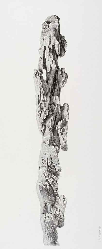 Liu Dan 刘丹 - Ten Differentiated Views of the Honorable Old Man - ink on paper - 2010 Liu Dan 刘丹 - Ten Differentiated Views of the Honorable Old Man - ink on paper - 2010