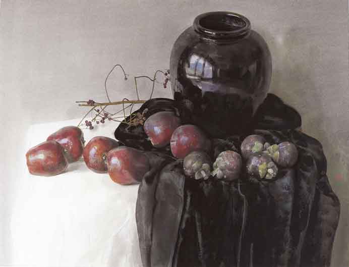 Liu Shouxiang 刘寿祥 - Watercolor Liu Shouxiang 刘寿祥 - Watercolor