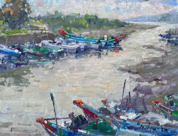 Pan Peng-Ping  潘蓬彬 -  Oil painting 