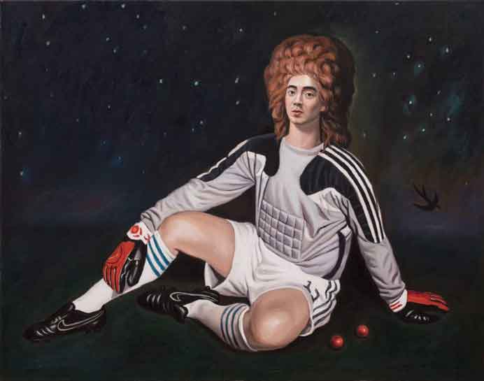 Qin Qi 秦琦 - Fake Foreigner - Oil on canvas - 2019 Qin Qi 秦琦 - Fake Foreigner - Oil on canvas - 2019