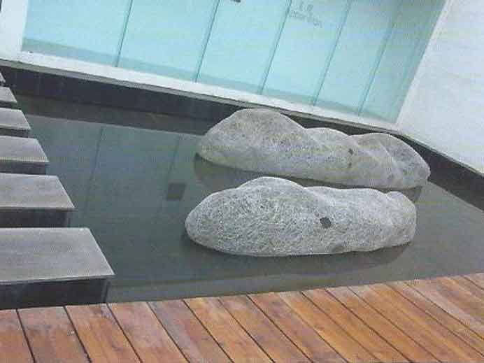 Shi Jindian 师进滇 - Articles in Water - Stainless steel wire - 2001 Shi Jindian 师进滇 - Articles in Water - Stainless steel wire - 2001