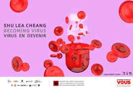 Shu Lea Cheang 鄭淑麗 - Virus becoming / Virus en devenir - Musée départemental des Arts asiatiques Nice avec hôtel Windsor Nice et OVNi Objectif Vidéo Nice  