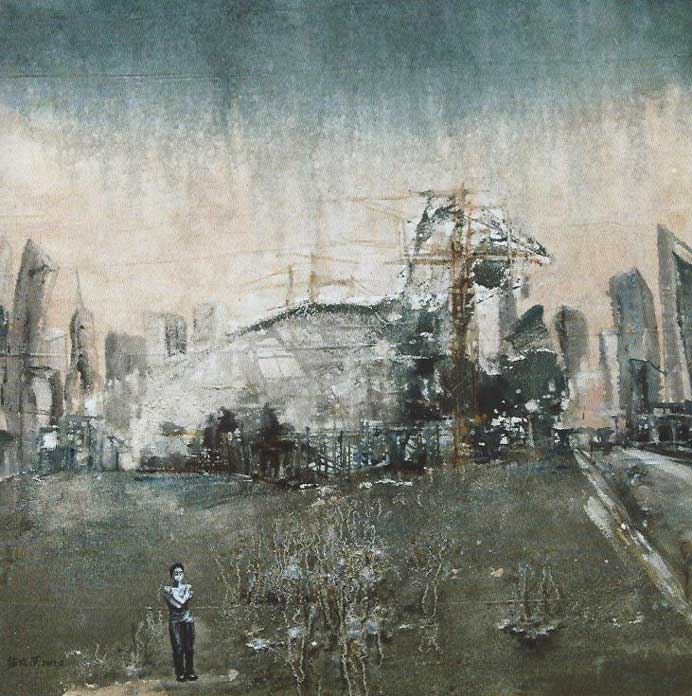  Xu Muyuan  徐牧原 -  Dust  -  Oil on canvas  -  2019 