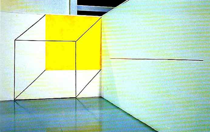 Ye Shufang 葉素芳 - A wall drawing - invisible spaces, perceived II - 2000 Ye Shufang 葉素芳 - A wall drawing - invisible spaces, perceived II - 2000