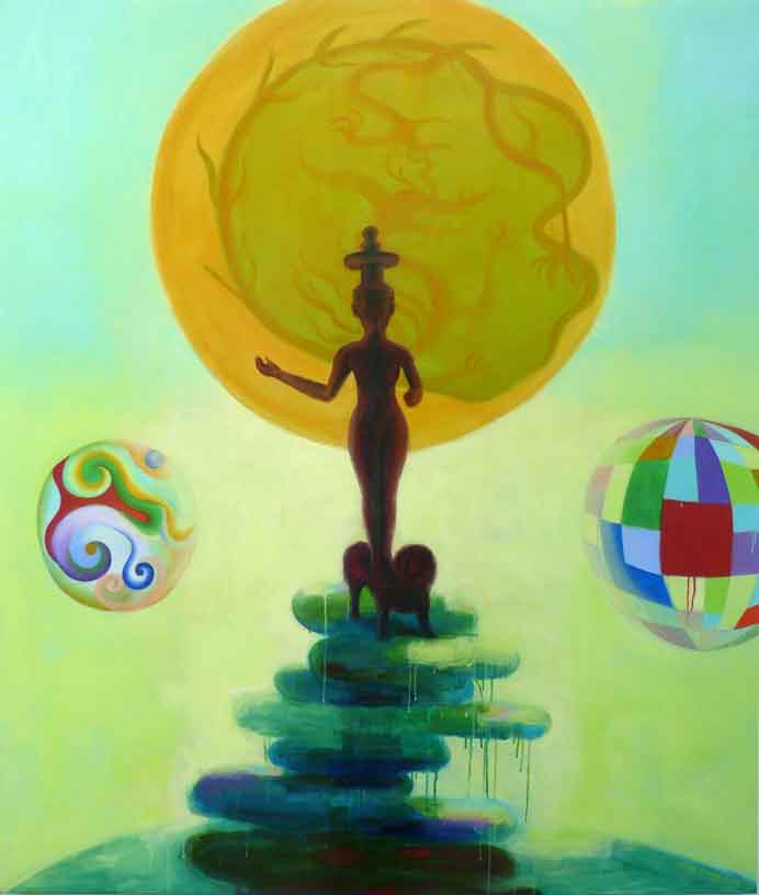 Emily Cheng 成瑞嫻 - The Dream 188 x 160 cm - 2014 Emily Cheng 成瑞嫻 - The Dream 188 x 160 cm - 2014