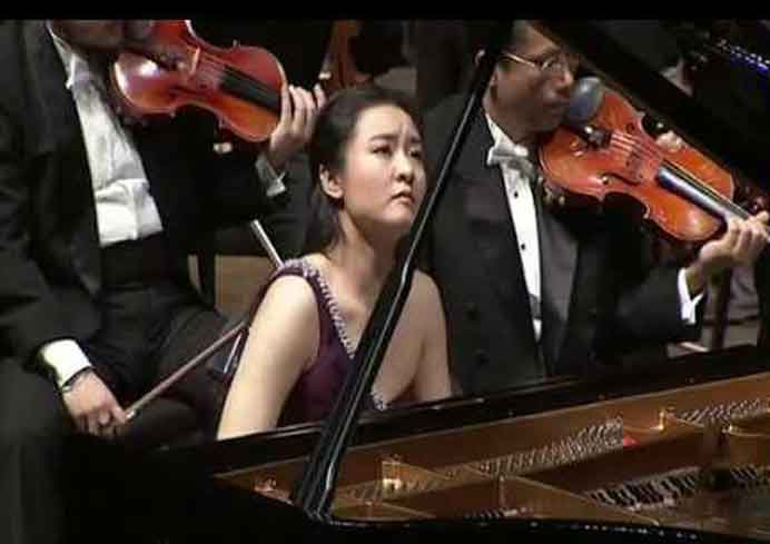Fang Yuan  袁芳  -  Rachmaninoff Piano Concerto No.1 in F sharp minor, Op.1 (1/2)  Shenzhen Symphony Orchestra
