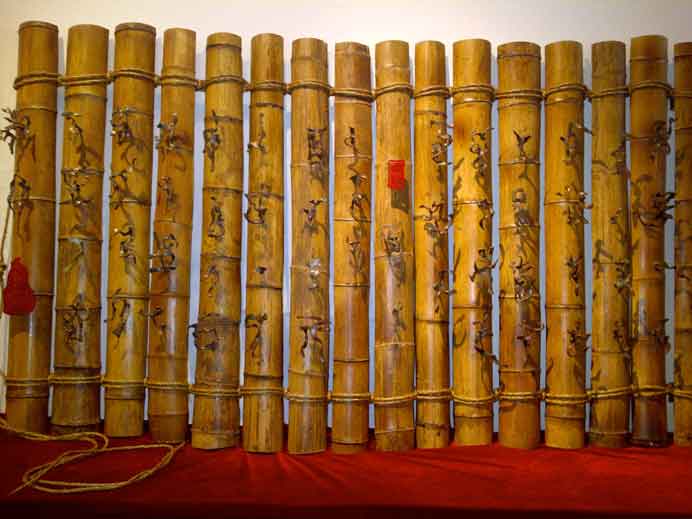 Feng Jin 金锋 - Neo-Bronze Age II - Copper & Bamboo 70 x 40 x 7 cm Feng Jin 金锋 - Neo-Bronze Age II - Copper & Bamboo 70 x 40 x 7 cm