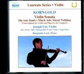 Joseph Lin   林以信 - Korngold - Joseph Lin, ViolinFirst Prize : 2001 Michael Hill World Violin Competition 
