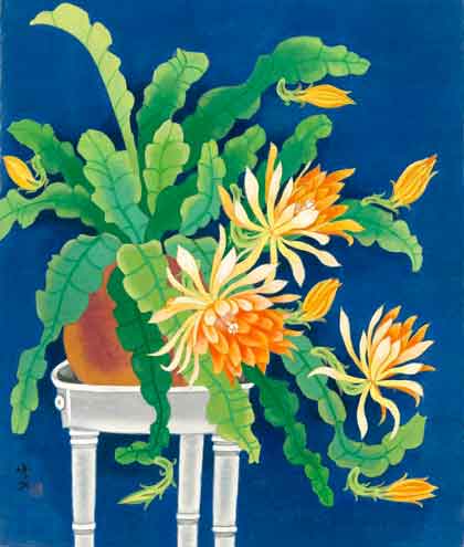 Kuo Hsueh-Hu  郭雪胡  -  glue, color, paper  -  76.5 x 64.5 cm- 