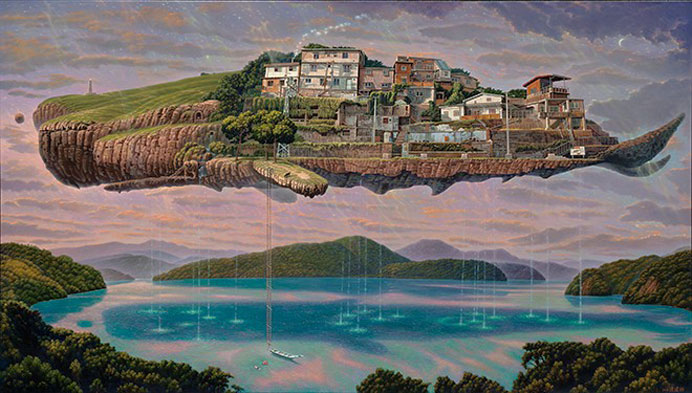Lien Chien Hsing 连建兴 - Oil on canvas 132 x 230 cm - 2014 Lien Chien Hsing 连建兴 - Oil on canvas 132 x 230 cm - 2014