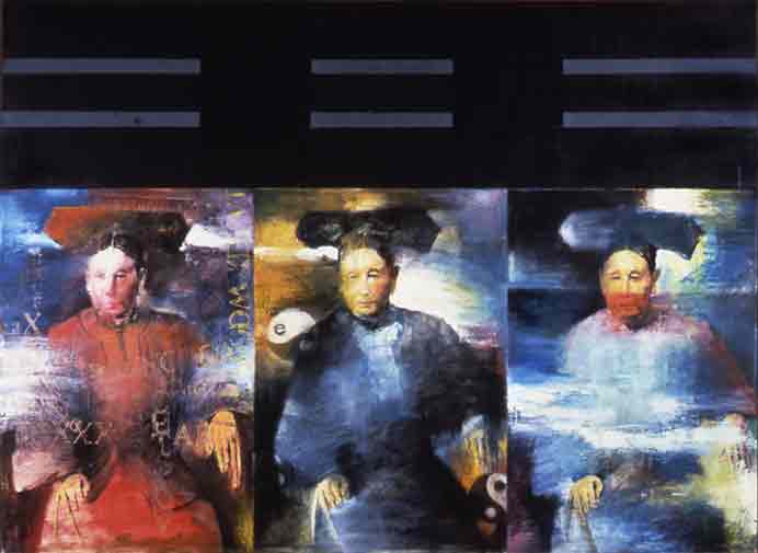 Li Hu 胡溧 - Empress Cixu N°.6 - Painting - Private Collection Li Hu 胡溧 - Empress Cixu N°.6 - Painting - Private Collection