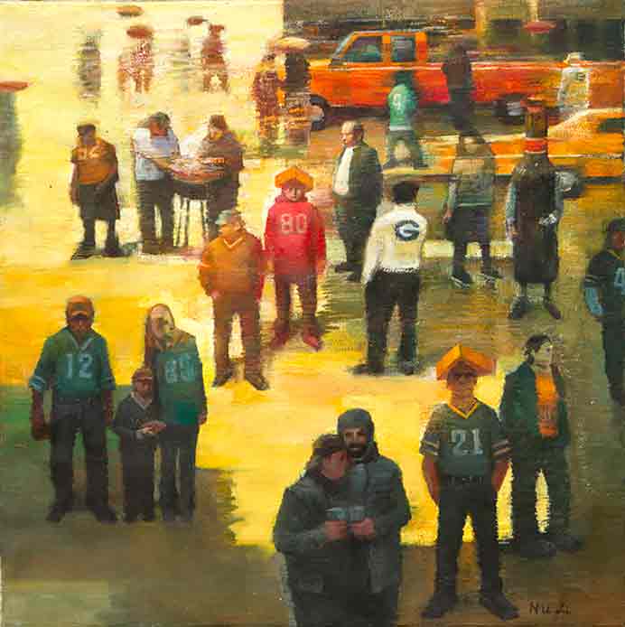 Li Hu 胡溧 - Tailgate Party - Paintin Li Hu 胡溧 - Tailgate Party - Paintin