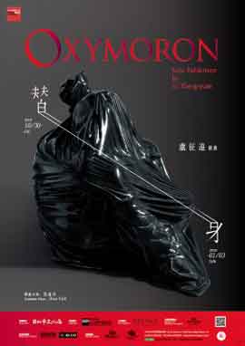 Oxymoron  替身  -  Lu Zhengyuan  卢征远  -  30.10 2015 03.01 2016  Museum of Contemporary Art  Taipei  -  Poster 