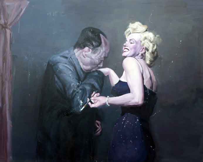 Pan Deng 潘登 - Gracious Meeting - Oil on canvas 160 x 200 cm - 2009 Pan Deng 潘登 - Gracious Meeting - Oil on canvas 160 x 200 cm - 2009