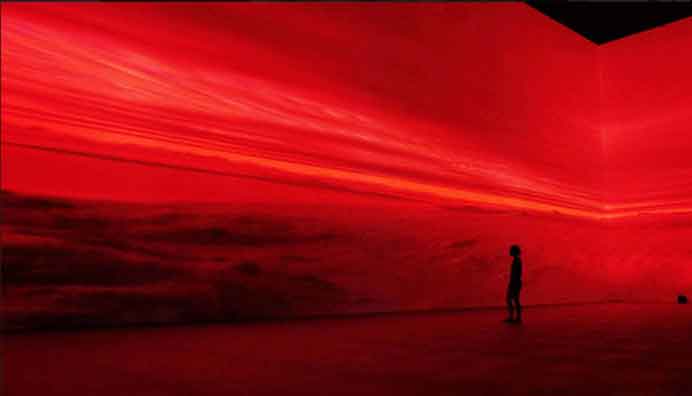 Shi Zheng 施政 - Embers - Audio-Visual Installation - large-scale screen, loud speakers 05:23 loop - 2017 Shi Zheng 施政 - Embers - Audio-Visual Installation - large-scale screen, loud speakers 05:23 loop - 2017