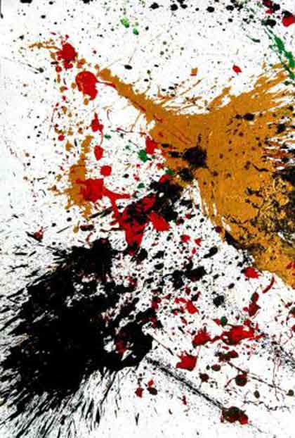 Sun Liangang  孙连刚   -  Nirvana N°.2  -  Acrylic on canvas  300 x 200 cm  -  2008 