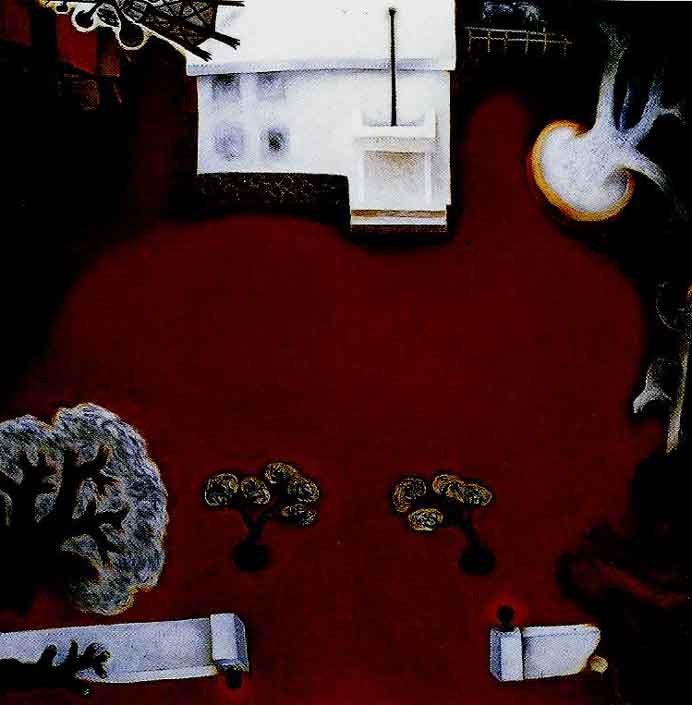 Su Wong-Shen 蘇旺伸 - Irrigation Mill - Oil on canvas 100 x 100 cm - 1997 Su Wong-Shen 蘇旺伸 - Irrigation Mill - Oil on canvas 100 x 100 cm - 1997