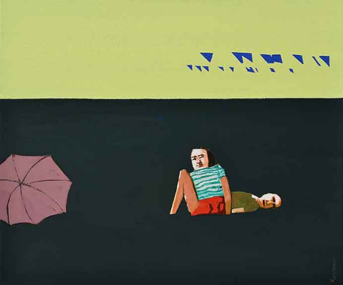 Wang Wan-Chun 王萬春 - Acrylic on canvas 50 x 60.5 cm - 2015 Wang Wan-Chun 王萬春 - Acrylic on canvas 50 x 60.5 cm - 2015